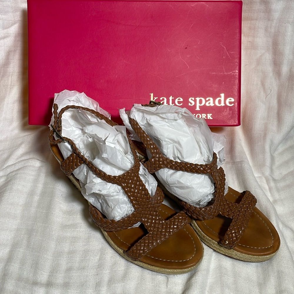 Kate Spade Genuine Leather Sandals Size 9